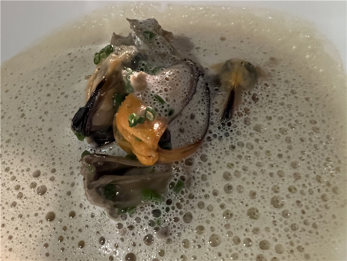 mussels and morels